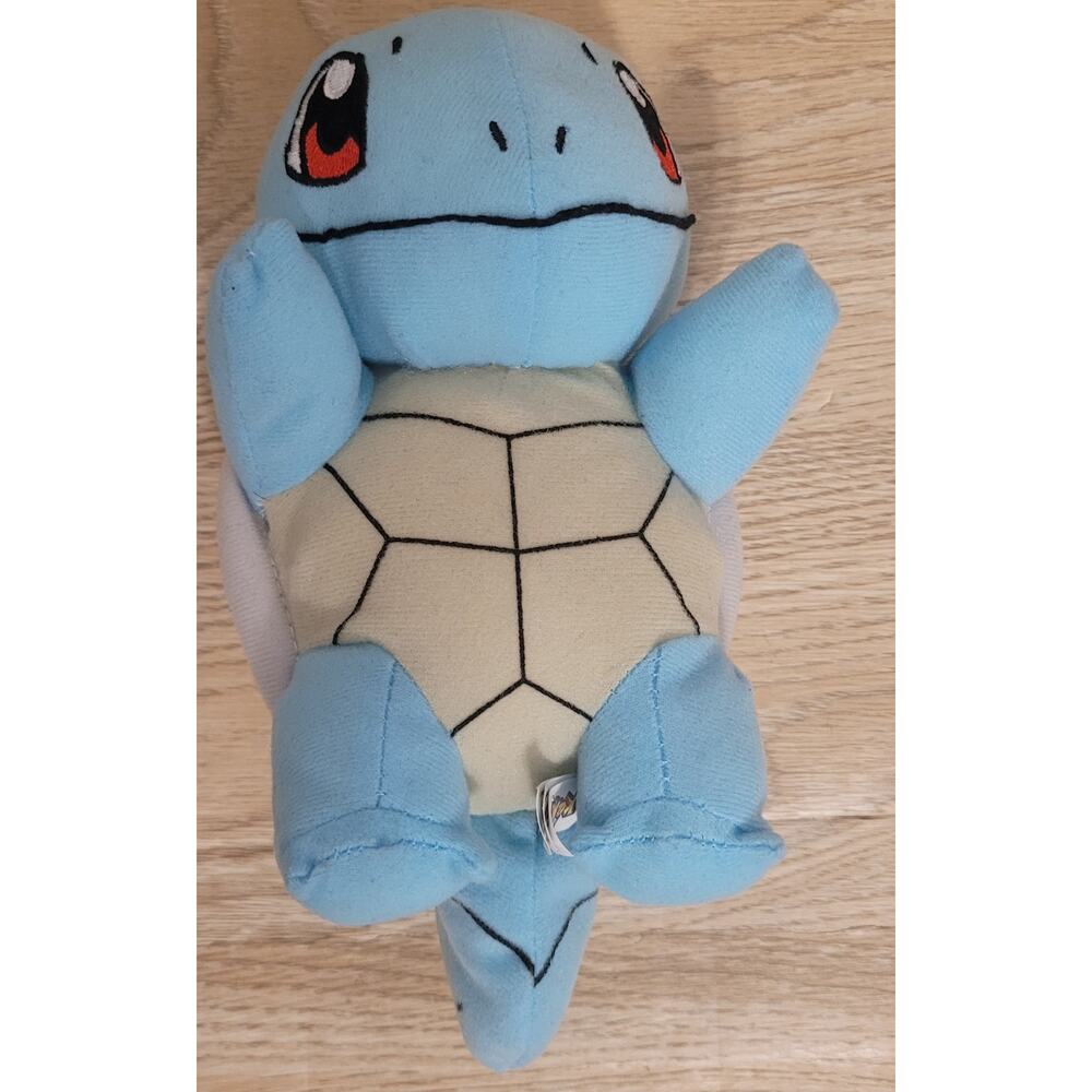 Pokémon Toy Factory Squirtle Plush 10“ Stuffed Animal Toy Turtle Pre-owned
